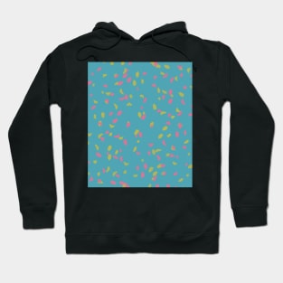 Turquoise Terrazzo marble Hoodie